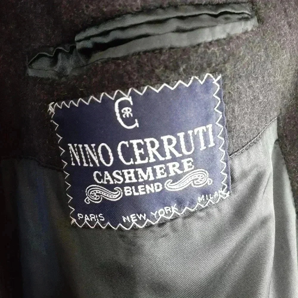 NINO CERRUTI CASHMERE BLEND JACKET EUC
